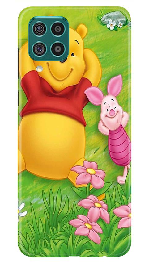 Winnie The Pooh Mobile Back Case for Samsung Galaxy F62 (Design - 348)