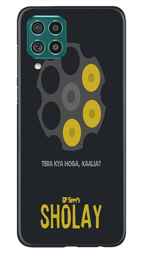 Sholay Mobile Back Case for Samsung Galaxy F62 (Design - 356)