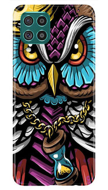 Owl Mobile Back Case for Samsung Galaxy F22 (Design - 359)