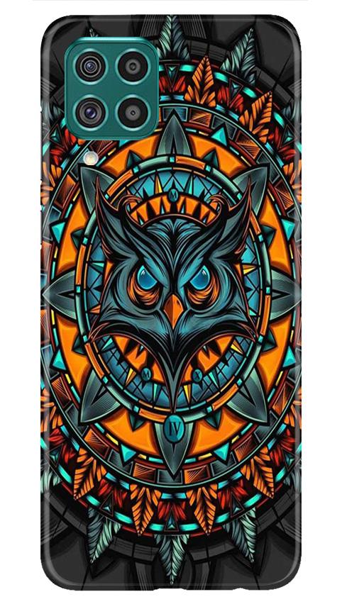 Owl Mobile Back Case for Samsung Galaxy F22 (Design - 360)