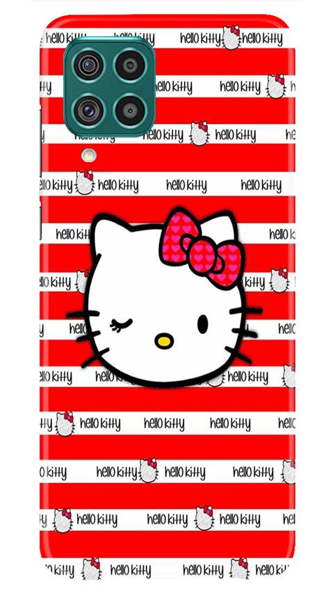 Hello Kitty Mobile Back Case for Samsung Galaxy F22 (Design - 364)