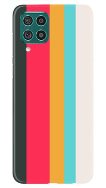 Color Pattern Mobile Back Case for Samsung Galaxy F62 (Design - 369)