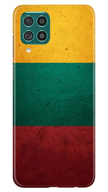 Color Pattern Mobile Back Case for Samsung Galaxy A12 (Design - 374)