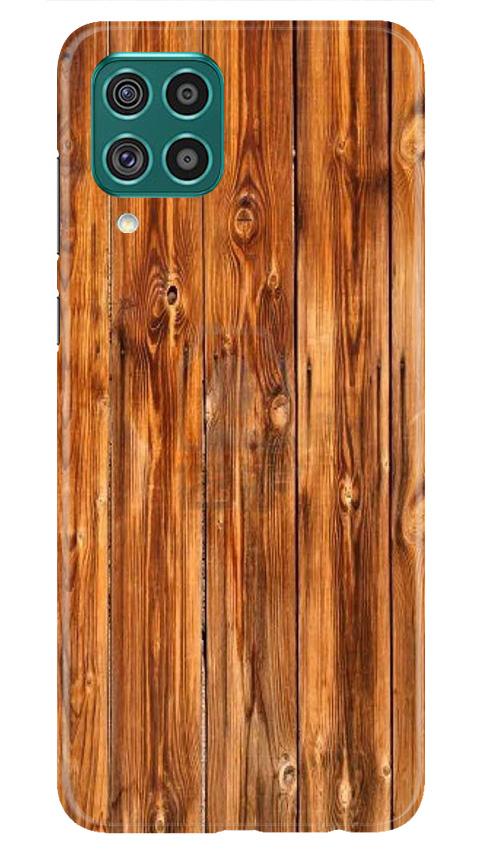 Wooden Texture Mobile Back Case for Samsung Galaxy M32 (Design - 376)