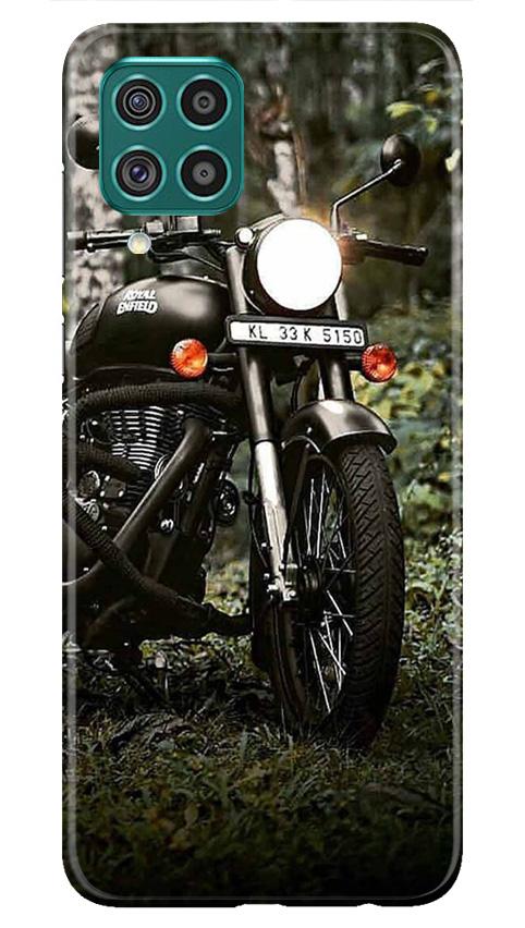 Royal Enfield Mobile Back Case for Samsung Galaxy F62 (Design - 384)