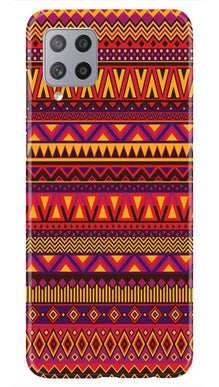 Zigzag line pattern2 Mobile Back Case for Samsung Galaxy M42 (Design - 10)