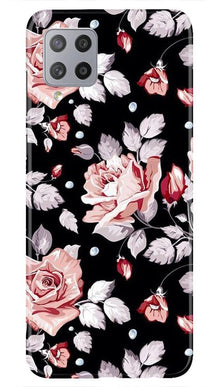 Pink rose Mobile Back Case for Samsung Galaxy M42 (Design - 12)