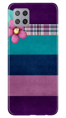 Purple Blue Mobile Back Case for Samsung Galaxy M42 (Design - 37)