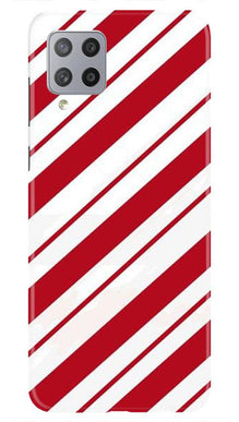 Red White Mobile Back Case for Samsung Galaxy M42 (Design - 44)