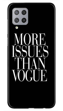 More Issues than Vague Mobile Back Case for Samsung Galaxy M42 (Design - 74)