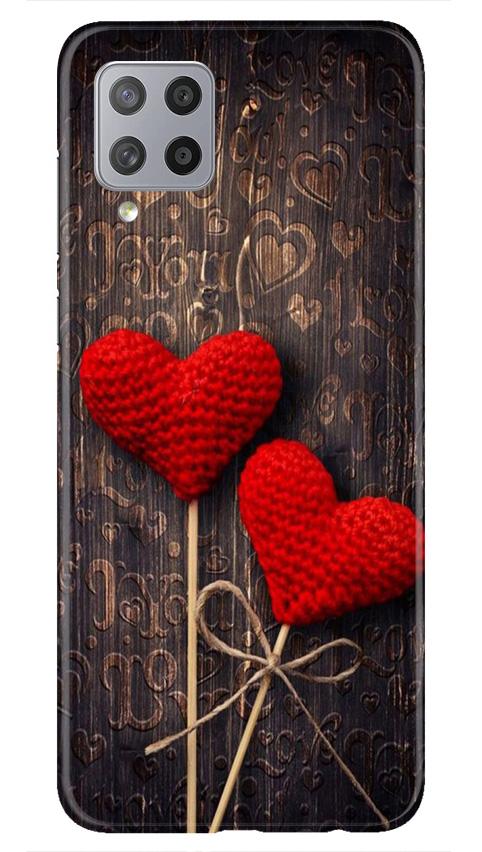 Red Hearts Case for Samsung Galaxy M42
