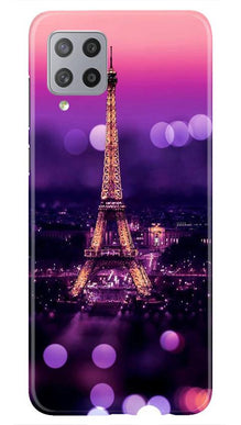 Eiffel Tower Mobile Back Case for Samsung Galaxy M42 (Design - 86)