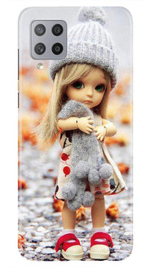 Cute Doll Mobile Back Case for Samsung Galaxy M42 (Design - 93)