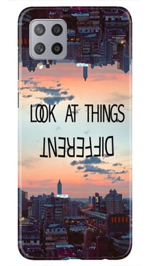 Look at things different Mobile Back Case for Samsung Galaxy M42 (Design - 99)