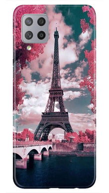 Eiffel Tower Mobile Back Case for Samsung Galaxy M42  (Design - 101)