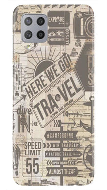 Travel Mobile Back Case for Samsung Galaxy M42  (Design - 104)