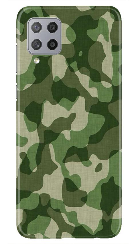 Army Camouflage Case for Samsung Galaxy M42(Design - 106)