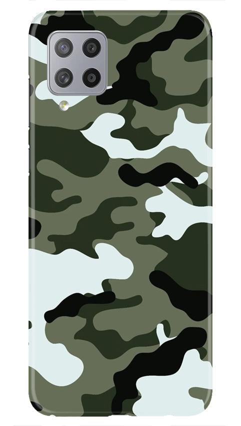 Army Camouflage Case for Samsung Galaxy M42(Design - 108)