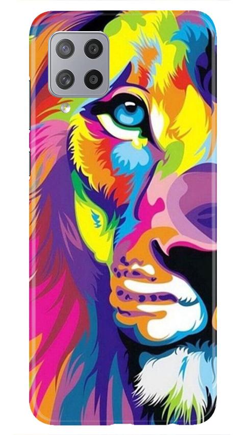 Colorful Lion Case for Samsung Galaxy M42(Design - 110)