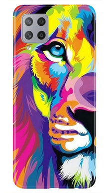 Colorful Lion Mobile Back Case for Samsung Galaxy M42  (Design - 110)