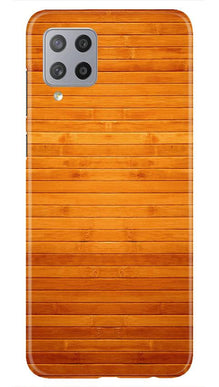 Wooden Look Mobile Back Case for Samsung Galaxy M42  (Design - 111)