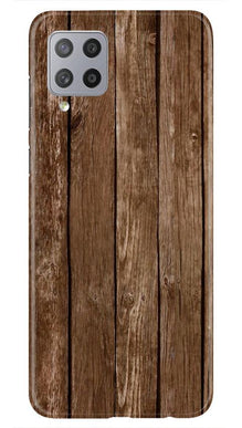 Wooden Look Mobile Back Case for Samsung Galaxy M42  (Design - 112)