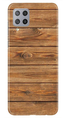 Wooden Look Mobile Back Case for Samsung Galaxy M42  (Design - 113)