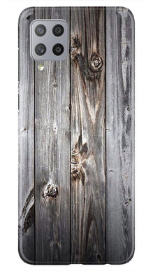 Wooden Look Mobile Back Case for Samsung Galaxy M42  (Design - 114)