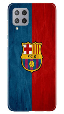 FCB Football Mobile Back Case for Samsung Galaxy M42  (Design - 123)