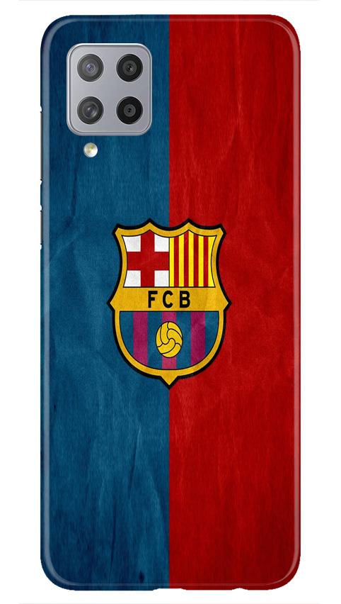 FCB Football Case for Samsung Galaxy M42  (Design - 123)