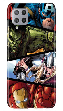 Avengers Superhero Mobile Back Case for Samsung Galaxy M42  (Design - 124)