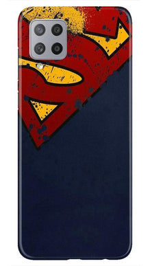 Superman Superhero Mobile Back Case for Samsung Galaxy M42  (Design - 125)
