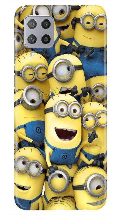 Minions Case for Samsung Galaxy M42  (Design - 127)