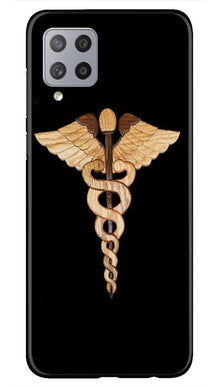 Doctor Logo Mobile Back Case for Samsung Galaxy M42  (Design - 134)