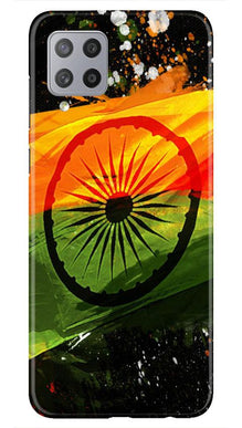 Indian Flag Mobile Back Case for Samsung Galaxy M42  (Design - 137)