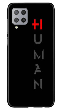 Human Mobile Back Case for Samsung Galaxy M42  (Design - 141)