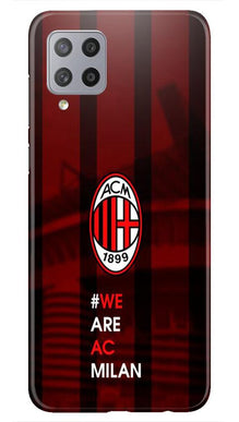 AC Milan Mobile Back Case for Samsung Galaxy M42  (Design - 155)