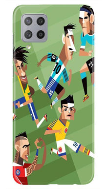 Football Mobile Back Case for Samsung Galaxy M42  (Design - 166)