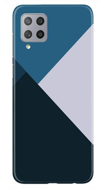 Blue Shades Mobile Back Case for Samsung Galaxy M42 (Design - 188)
