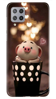 Cute Bunny Mobile Back Case for Samsung Galaxy M42 (Design - 213)