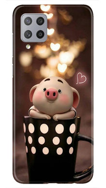 Cute Bunny Mobile Back Case for Samsung Galaxy M42 (Design - 213)