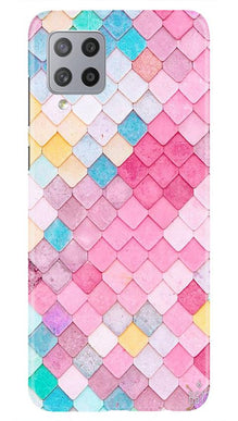 Pink Pattern Mobile Back Case for Samsung Galaxy M42 (Design - 215)