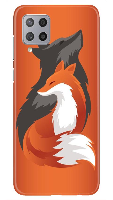 Wolf  Case for Samsung Galaxy M42 (Design No. 224)