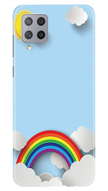 Rainbow Mobile Back Case for Samsung Galaxy M42 (Design - 225)