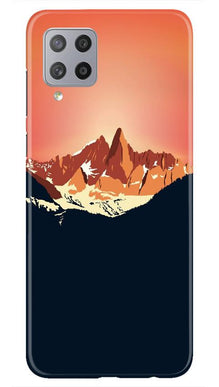 Mountains Mobile Back Case for Samsung Galaxy M42 (Design - 227)