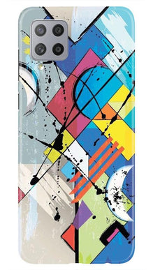 Modern Art Mobile Back Case for Samsung Galaxy M42 (Design - 235)