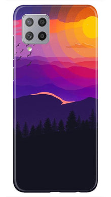 Sun Set Mobile Back Case for Samsung Galaxy M42 (Design - 279)