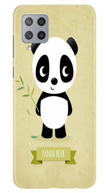 Panda Bear Mobile Back Case for Samsung Galaxy M42 (Design - 317)