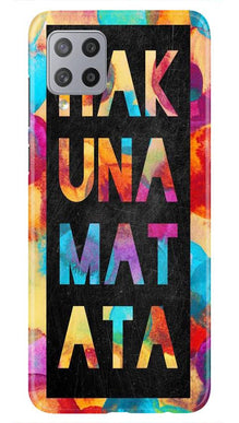 Hakuna Matata Mobile Back Case for Samsung Galaxy M42 (Design - 323)