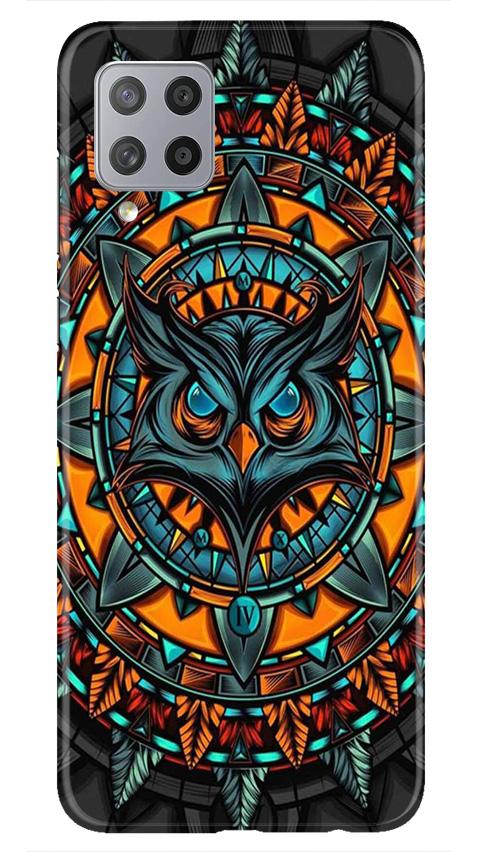 Owl Mobile Back Case for Samsung Galaxy M42 (Design - 360)